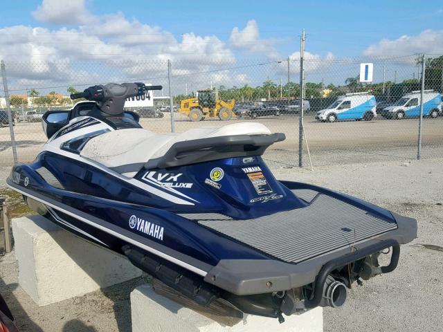 USYAMA1486E616 - 2016 YAMAHA VX DELUXE BLUE photo 3