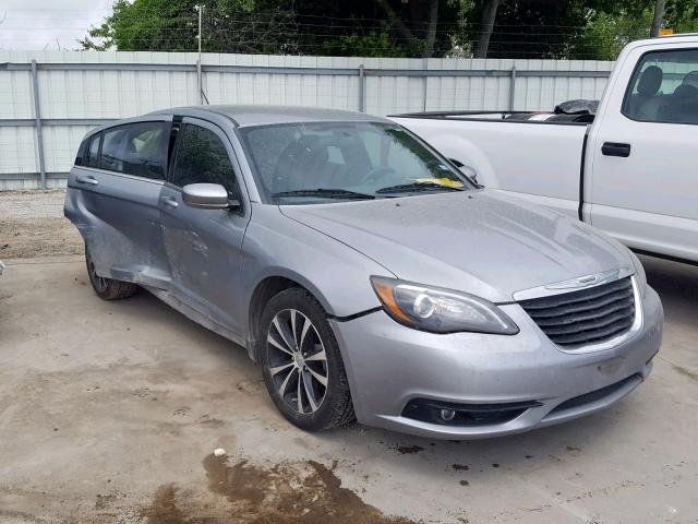 1C3CCBBB7EN171728 - 2014 CHRYSLER 200 TOURIN GRAY photo 1