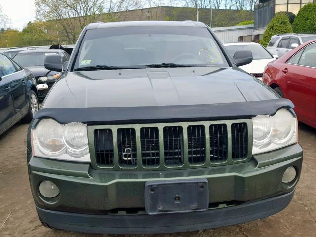 1J8GR48K27C605267 - 2007 JEEP GRAND CHER GREEN photo 9