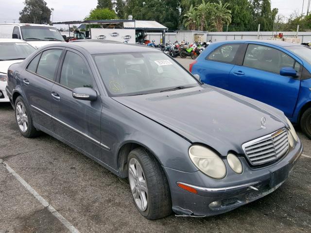 WDBUF56J96A869453 - 2006 MERCEDES-BENZ E 350 GRAY photo 1