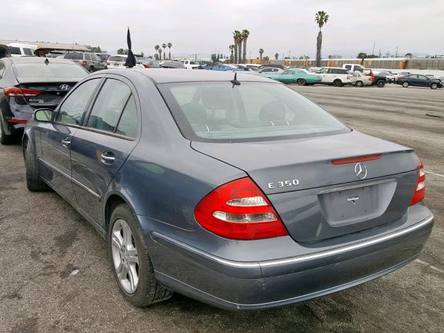 WDBUF56J96A869453 - 2006 MERCEDES-BENZ E 350 GRAY photo 3