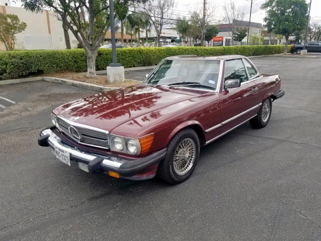 WDBBA48D7KA092448 - 1989 MERCEDES-BENZ 560 SL  photo 2