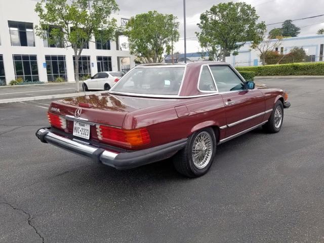 WDBBA48D7KA092448 - 1989 MERCEDES-BENZ 560 SL  photo 5