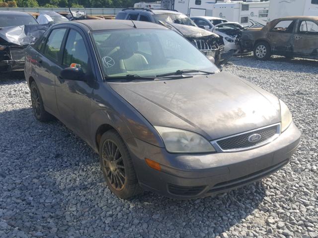 1FAFP34N67W171085 - 2007 FORD FOCUS ZX4 GRAY photo 1