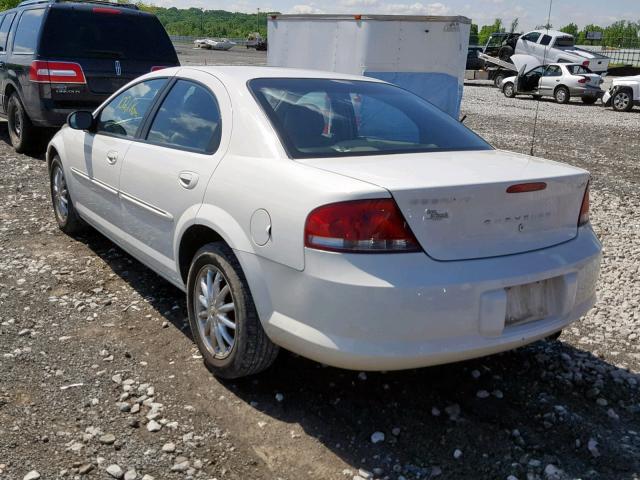 1C3EL56R32N171741 - 2002 CHRYSLER SEBRING LX WHITE photo 3