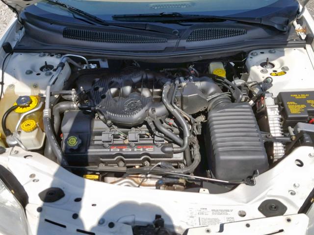 1C3EL56R32N171741 - 2002 CHRYSLER SEBRING LX WHITE photo 7