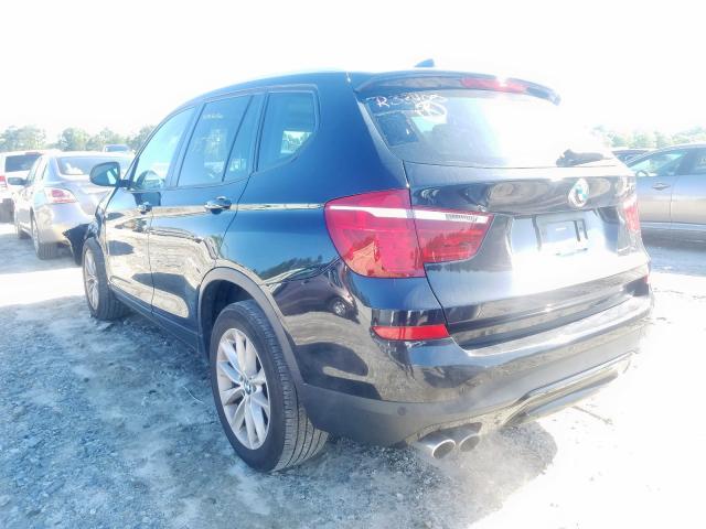 5UXWZ7C59G0R33405 - 2016 BMW X3 SDRIVE28I  photo 3