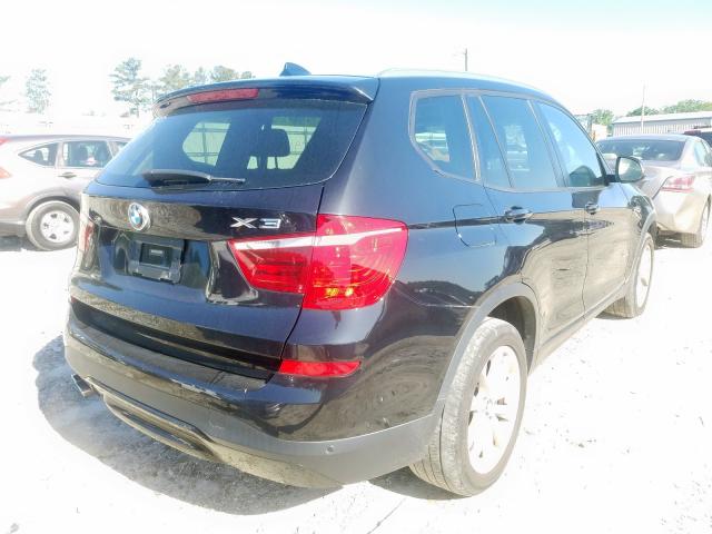 5UXWZ7C59G0R33405 - 2016 BMW X3 SDRIVE28I  photo 4