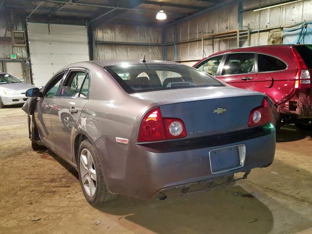 1G1ZB5EBXA4138298 - 2010 CHEVROLET MALIBU LS BROWN photo 3