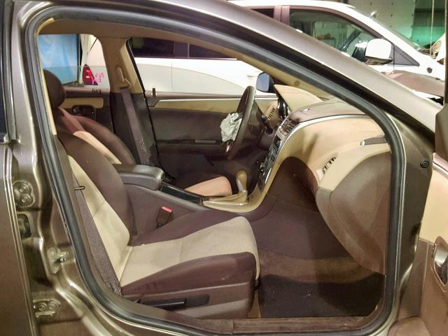 1G1ZB5EBXA4138298 - 2010 CHEVROLET MALIBU LS BROWN photo 5