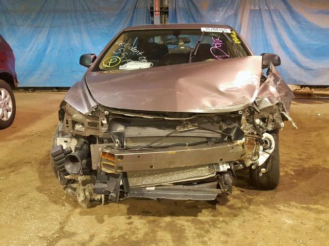 1G1ZB5EBXA4138298 - 2010 CHEVROLET MALIBU LS BROWN photo 9