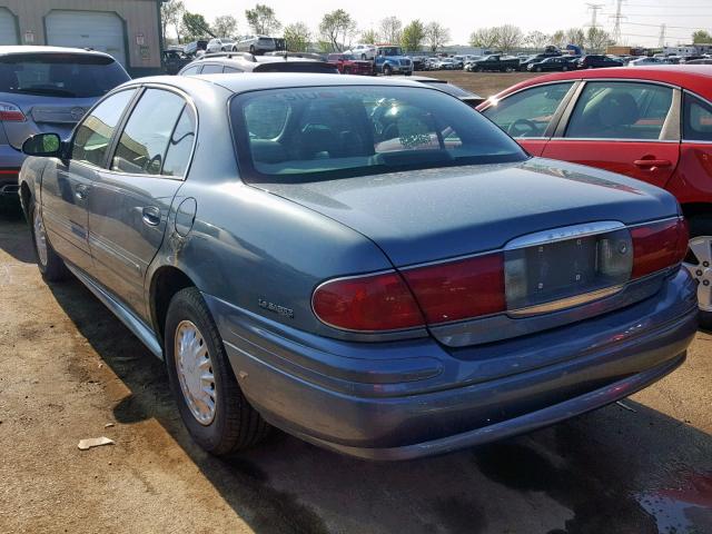 1G4HP54K52U274406 - 2002 BUICK LESABRE CU BLUE photo 3