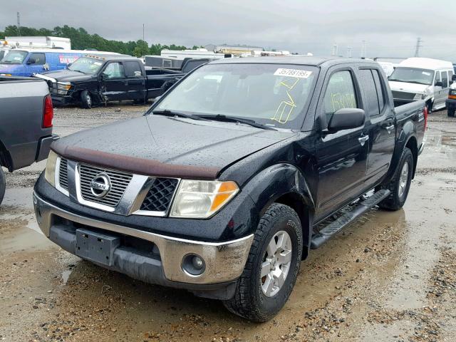 1N6AD07U48C448508 - 2008 NISSAN FRONTIER C BLACK photo 2