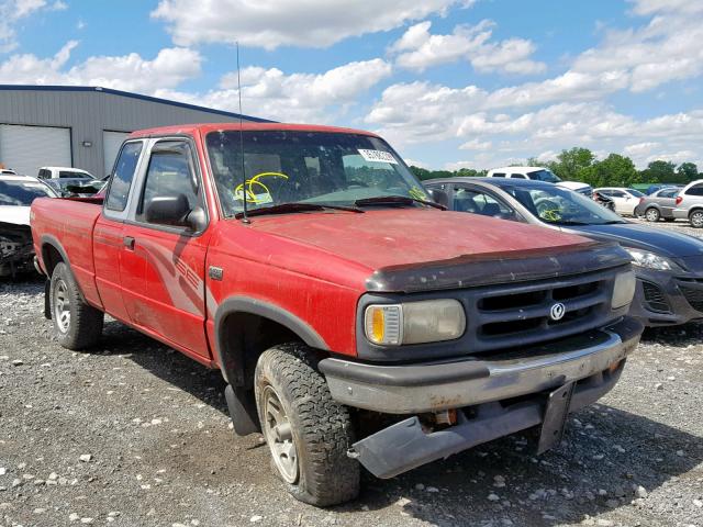 4F4CR17X1TTM19013 - 1996 MAZDA B4000 CAB RED photo 1