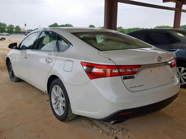 4T1BK1EB4DU036593 - 2013 TOYOTA AVALON BAS WHITE photo 3