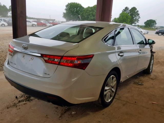 4T1BK1EB4DU036593 - 2013 TOYOTA AVALON BAS WHITE photo 4