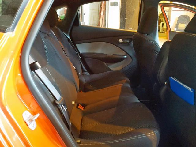 1C3CDFBB0FD316054 - 2015 DODGE DART SXT ORANGE photo 6