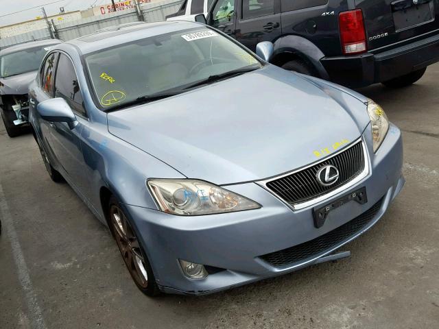 JTHBK262585058299 - 2008 LEXUS IS 250 BLUE photo 1