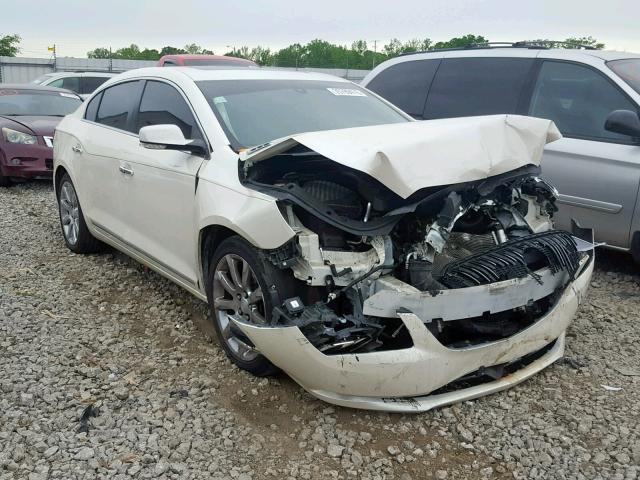 1G4GD5G35EF162982 - 2014 BUICK LACROSSE P WHITE photo 1