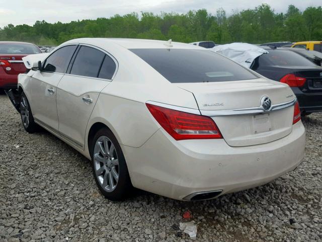 1G4GD5G35EF162982 - 2014 BUICK LACROSSE P WHITE photo 3