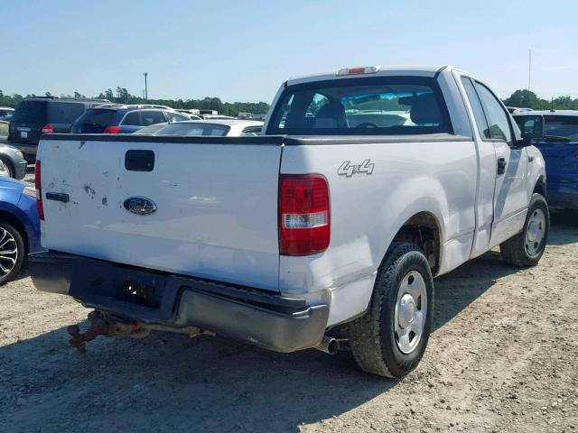 1FTRF14W58KD94993 - 2008 FORD F150 WHITE photo 4