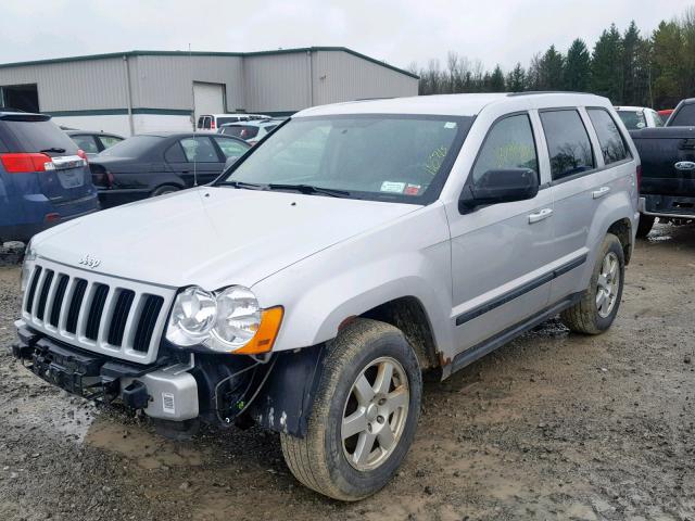 1J8GR48K68C171582 - 2008 JEEP GRAND CHER SILVER photo 2