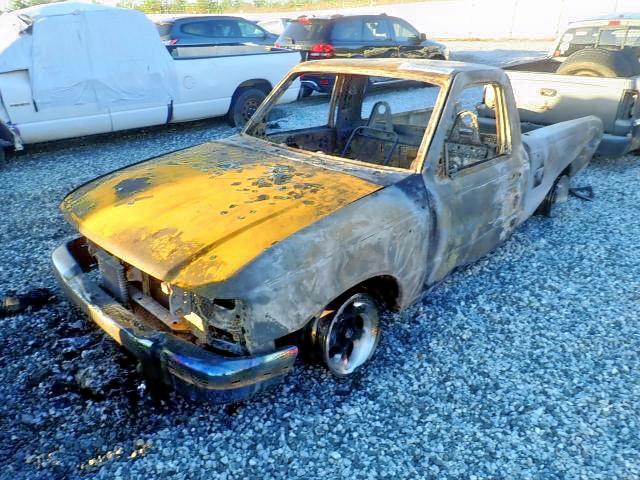 1FTYR10U6WUA88684 - 1998 FORD RANGER BURN photo 2