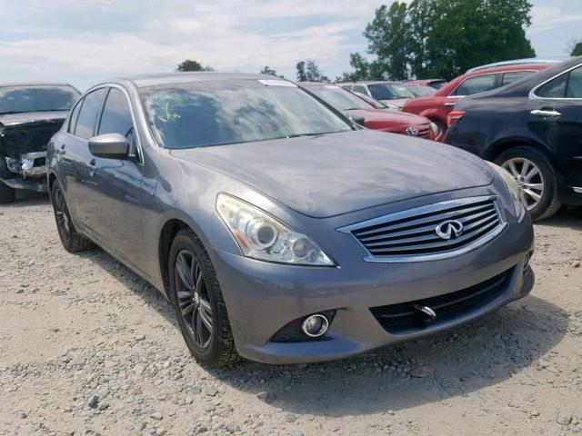 JN1CV6AP2AM407716 - 2010 INFINITI G37 BASE GRAY photo 1