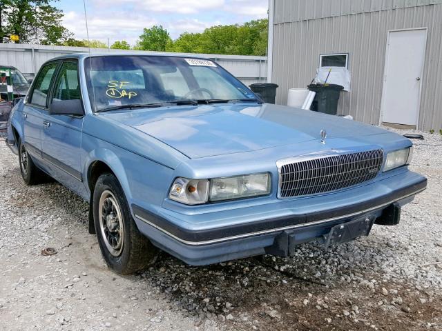 1G4AG54N0N6453845 - 1992 BUICK CENTURY SP BLUE photo 1