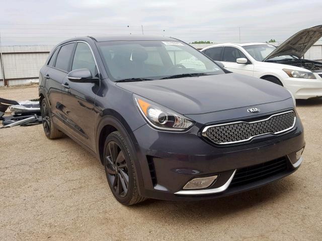 KNDCC3LC6J5135645 - 2018 KIA NIRO EX GRAY photo 1