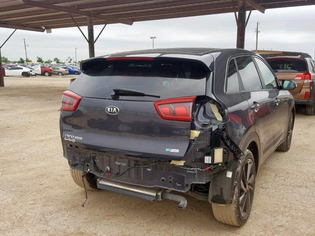 KNDCC3LC6J5135645 - 2018 KIA NIRO EX GRAY photo 4