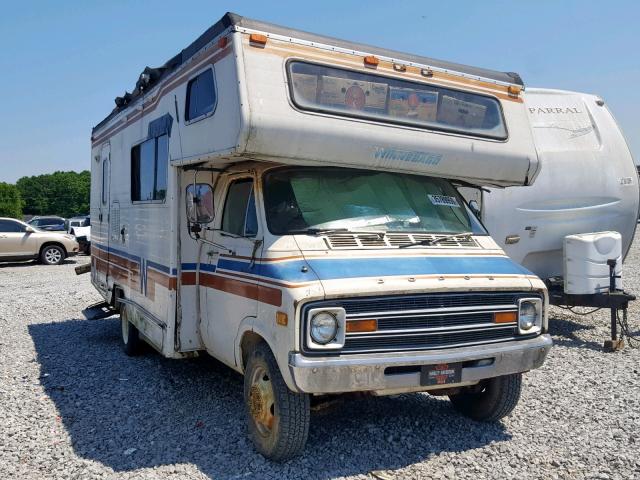 F44CF8V706931 - 1978 DODGE MOTORHOME WHITE photo 1