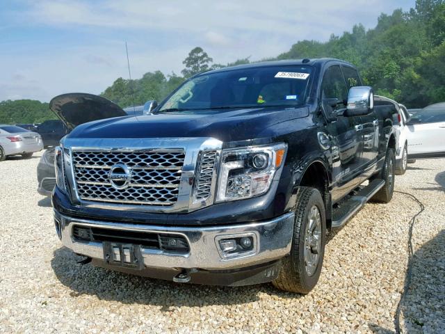 1N6BA1F48JN524682 - 2018 NISSAN TITAN XD S BLACK photo 2