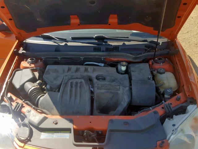 1G2AL15F967709433 - 2006 PONTIAC PURSUIT SE ORANGE photo 7