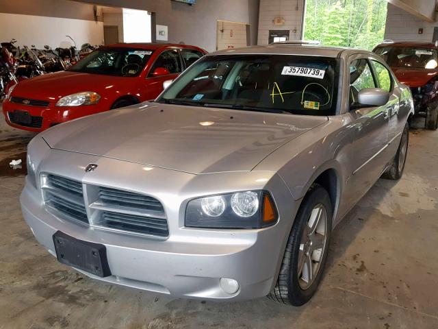 2B3CA3CV0AH236939 - 2010 DODGE CHARGER SX SILVER photo 2