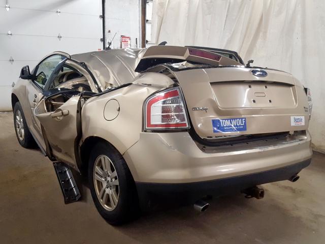 2FMDK48C67BA76540 - 2007 FORD EDGE SEL  photo 3