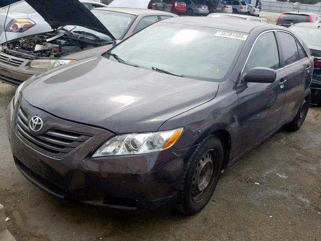 4T1BE46K57U517996 - 2007 TOYOTA CAMRY NEW CHARCOAL photo 2