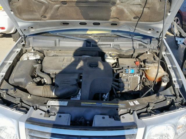 1G8AJ55F17Z197627 - 2007 SATURN ION LEVEL SILVER photo 7
