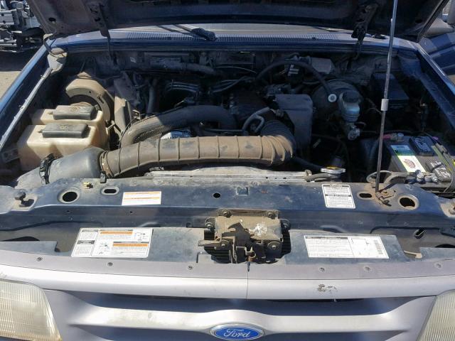 1FTCR10UXSUA38259 - 1995 FORD RANGER BLUE photo 7