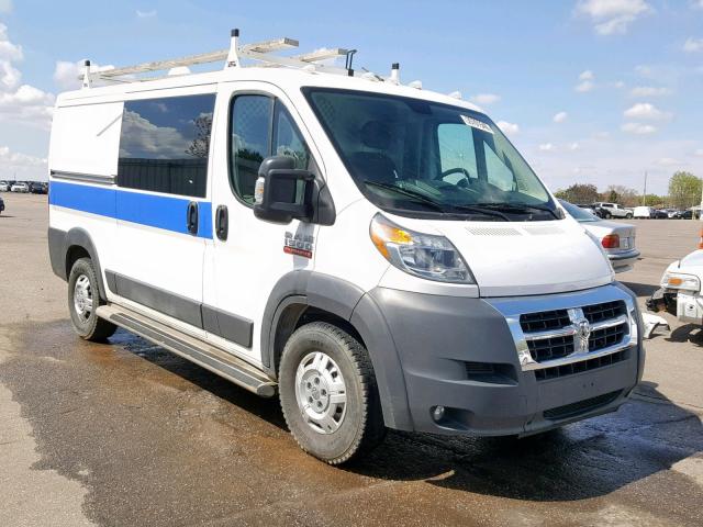 3C6TRVAG6GE116596 - 2016 RAM PROMASTER WHITE photo 1