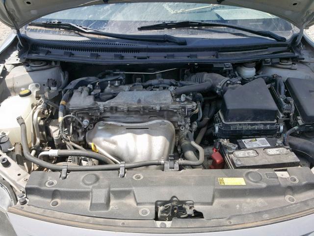 JTKJF5C73B3006619 - 2011 TOYOTA SCION TC GRAY photo 7
