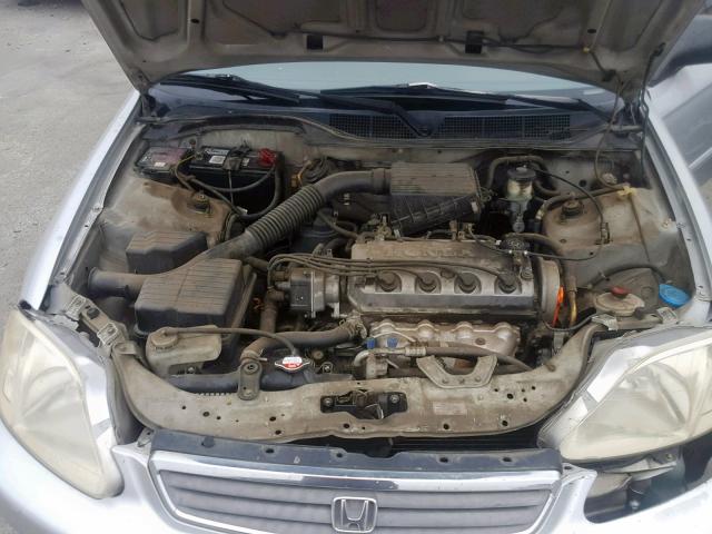 2HGEJ661XXH585960 - 1999 HONDA CIVIC BASE 银色 照片 7