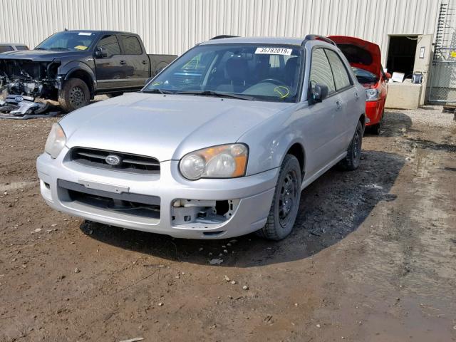 JF1GG65594H812587 - 2004 SUBARU IMPREZA TS SILVER photo 2