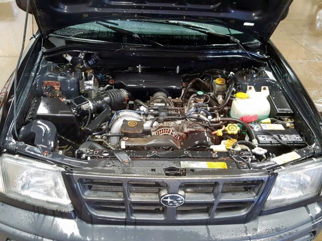 JF1SF6353WH775782 - 1998 SUBARU FORESTER L BLUE photo 7