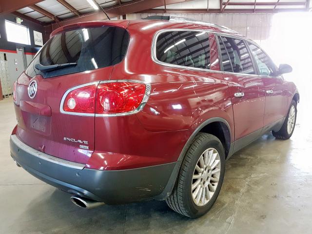 5GAEV23778J111311 - 2008 BUICK ENCLAVE CXL  photo 4