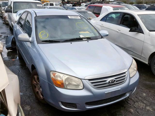 KNAFE122675465764 - 2007 KIA SPECTRA EX BLUE photo 1