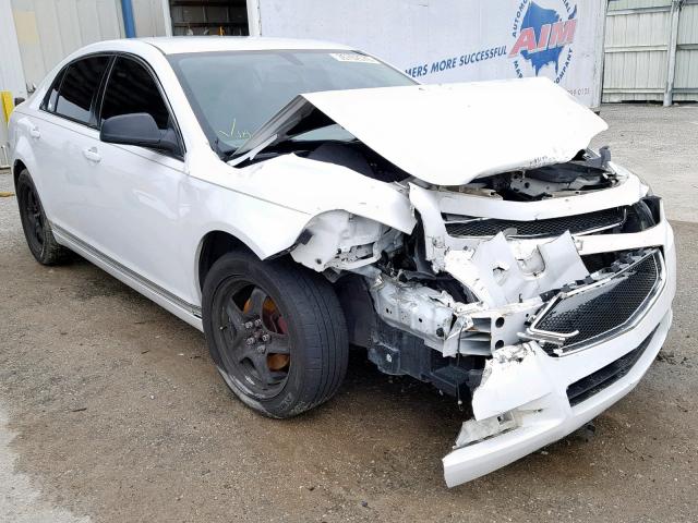 1G1ZB5E11BF189668 - 2011 CHEVROLET MALIBU LS WHITE photo 1