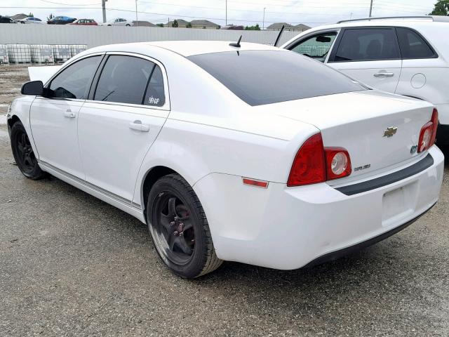 1G1ZB5E11BF189668 - 2011 CHEVROLET MALIBU LS WHITE photo 3