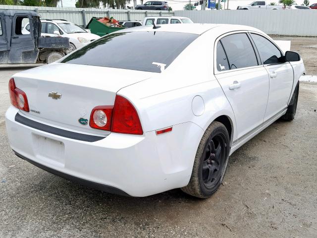 1G1ZB5E11BF189668 - 2011 CHEVROLET MALIBU LS WHITE photo 4