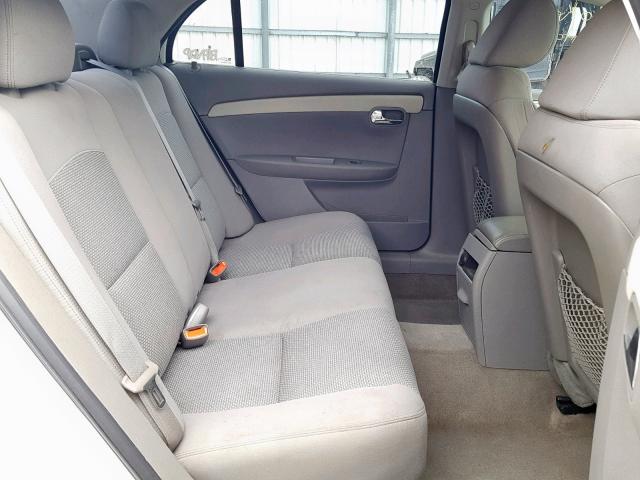 1G1ZB5E11BF189668 - 2011 CHEVROLET MALIBU LS WHITE photo 6